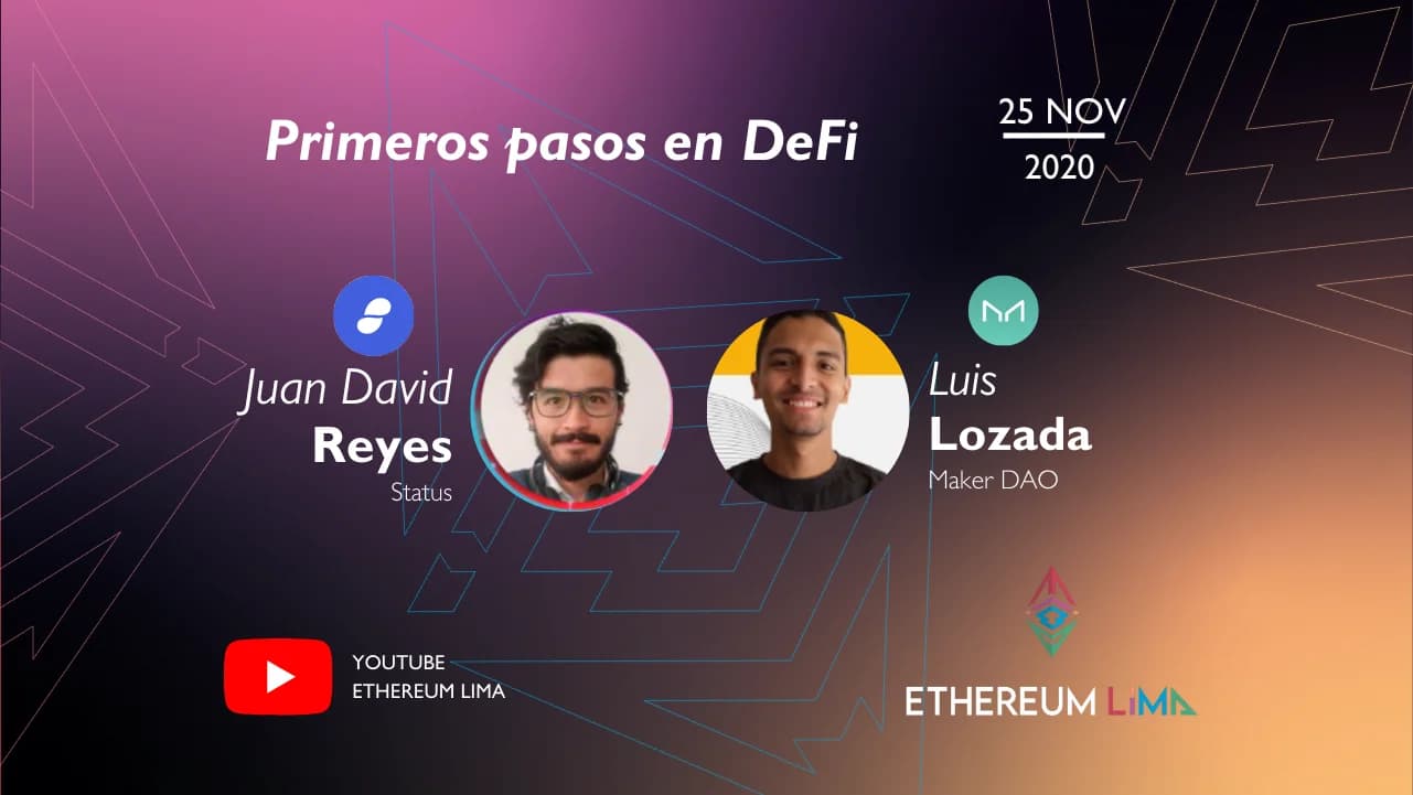 Primeros pasos en DeFi